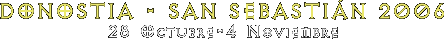 Donostia San Sebastian 2006