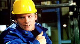 Staplerfahrer Klaus