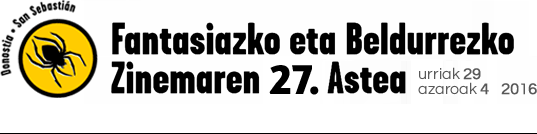 Fantasiazko eta Beldurrezko Zinemaren XXV. Astea. Urriak 25 - Azaroak 1. 2014